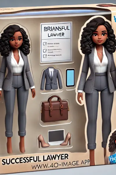 Elegant Portrait style AI generated image