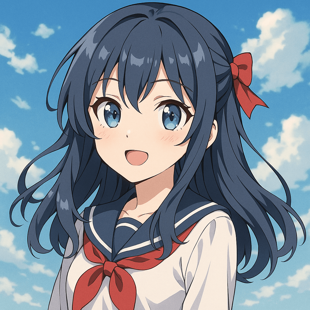 Anime style AI generated image