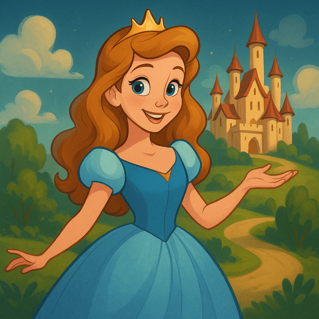 Disney style AI generated image