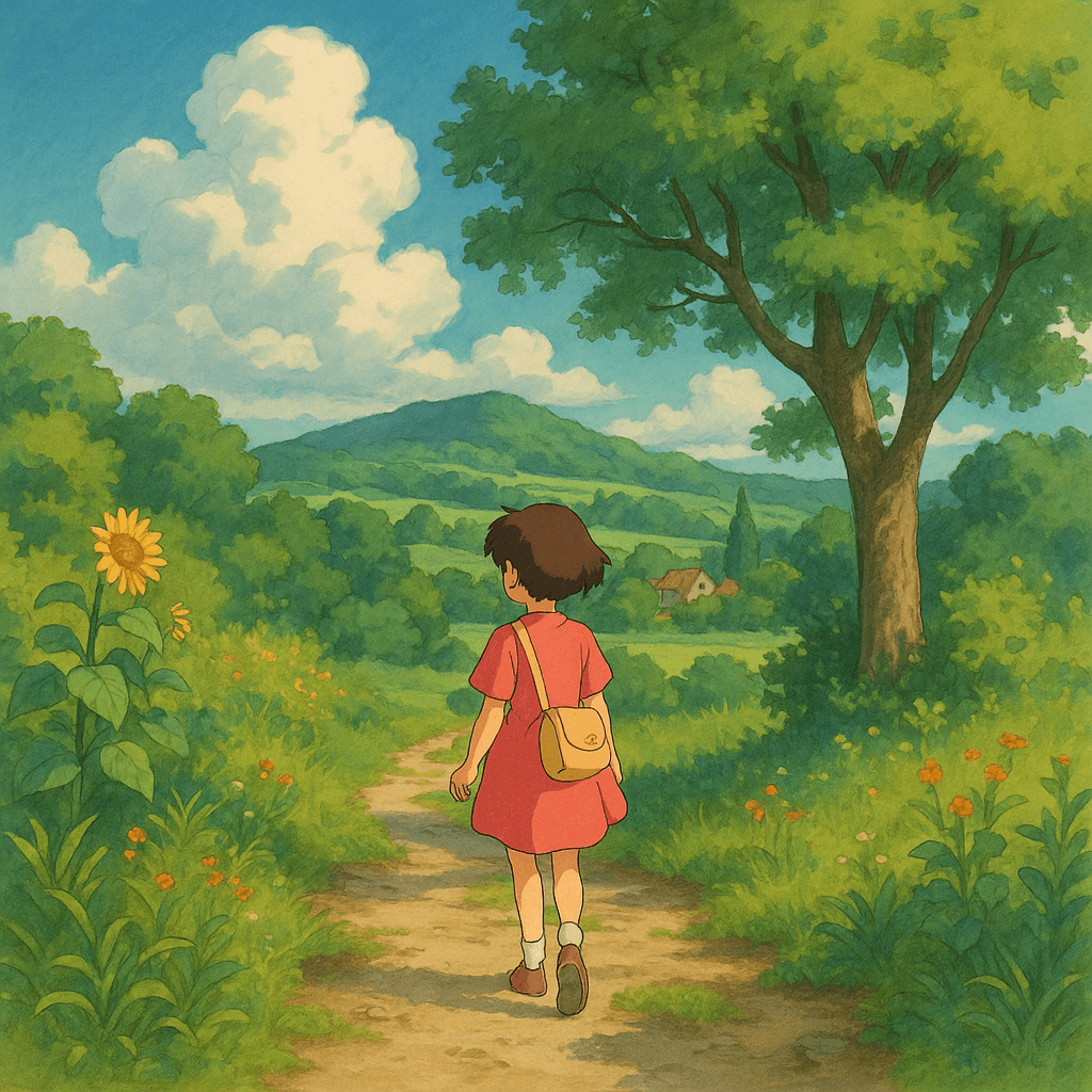 Ghibli style AI generated image