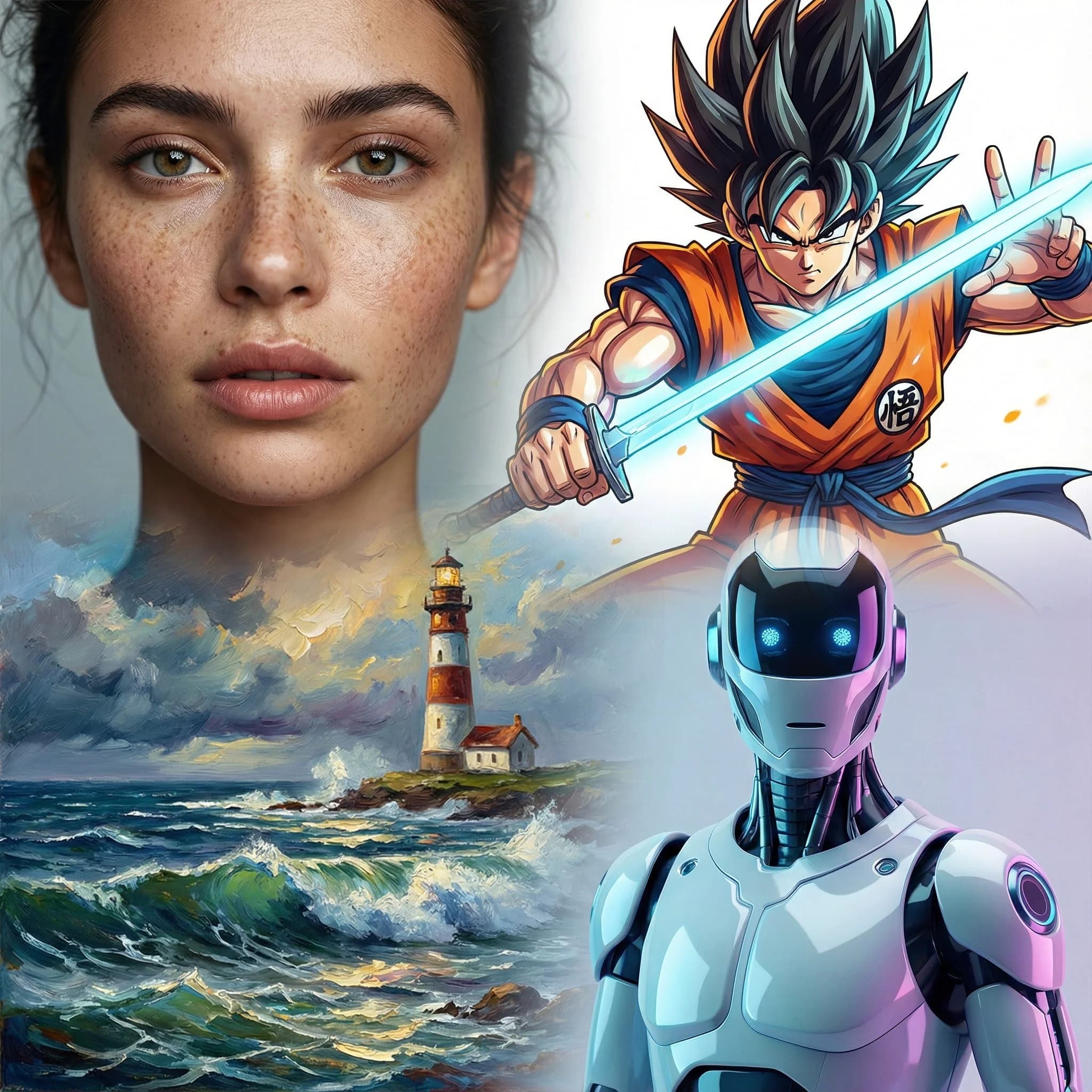 다양한 스타일의 AI 이미지 생성